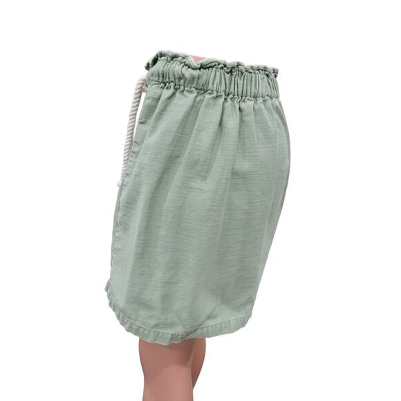 J. Crew Women's Skirt Green Size Small Rope Tie Waist Pull On 2021 - Picture 4 of 9